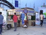 ایستگاه صلواتی در جلوی درب ورودی دانشگاه 6