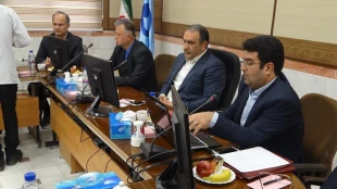 بازدید دکتر زنگنه مطلق معاونت پژوهش دانشگاه تهران از دانشگاه فنی وحرفه ای استان مرکزی 9