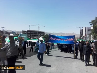 شرکت در راهپیمایی روز قدس 7