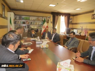 جلسه تامین فضای سبز دانشکده های فنی وحرفه ای امیرکبیر و اطهر ‎ شهر اراک با حضور دکتر زندیه وکیلی معاون هماهنگی امور عمرانی و مدیرکل دفتر فنی استانداری مرکزی، فرماندار شهرستان اراک، مدیرکل راه و شهرسازی و کارشناسان شورای اسلامی و شهرداری اراک  3