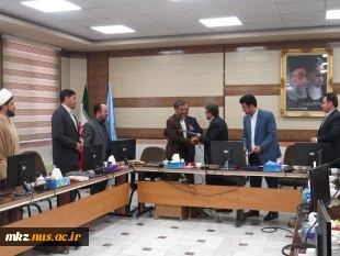 برگزاری جلسه تودیع و معارفه آقای دادوند و آقای ایوب قربانی 8