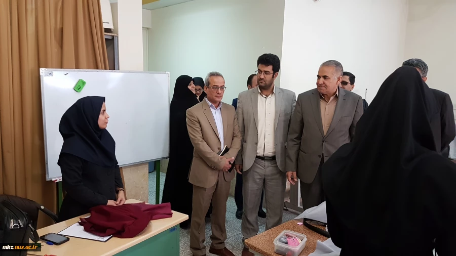 بازدید معاونت سیاسی، امنیتی و اجتماعی استانداری استان مرکزی از دانشگاه فنی و حرفه ای استان مرکزی  12