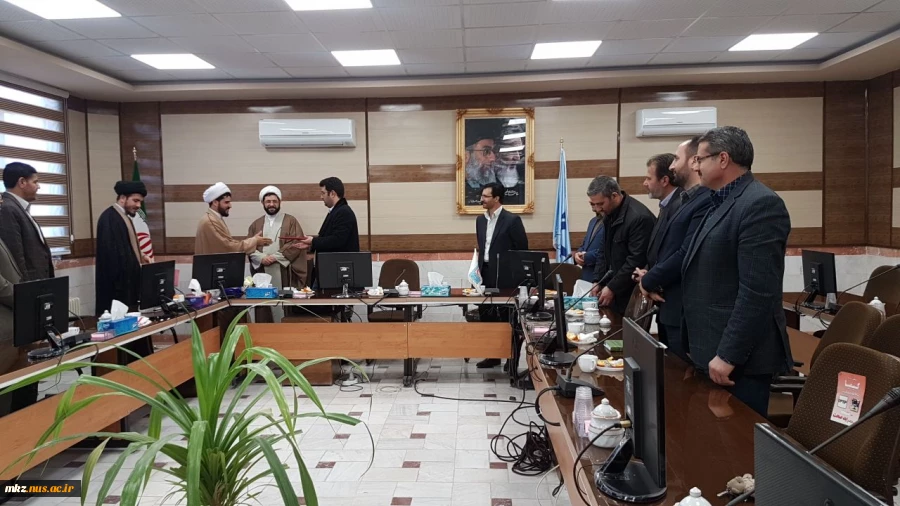 مراسم تودیع و معارفه مسئول دفتر نهاد در دانشگاه فنی و حرفه ای استان مرکزی 3