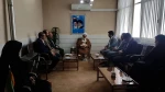 دیدار ریاست و مسئولان دانشگاه فنی و حرفه ای با آیت الله دری نجف آبادی  2