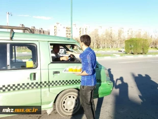 برپایی ایستگاه صلواتی به مناسب تولد آقا امام زمان (عج)  2