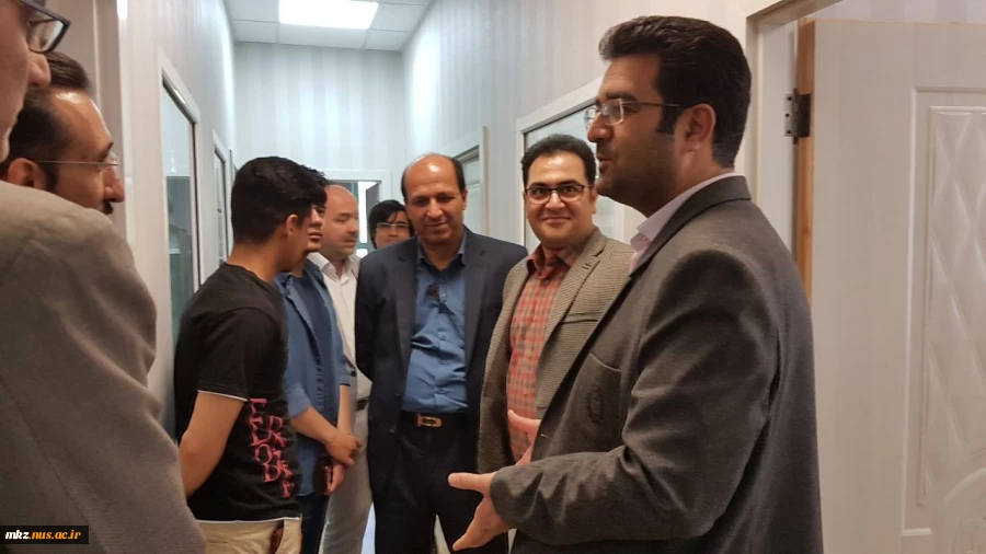 بازدید از روند پیشرفت مرکز نوآوری کسب و کار دانشگاه فنی و حرفه ای استان مرکزی  3