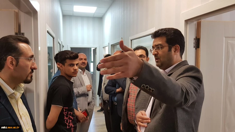 بازدید از روند پیشرفت مرکز نوآوری کسب و کار دانشگاه فنی و حرفه ای استان مرکزی  4