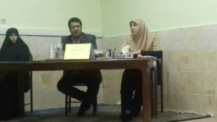 جلسه پرسش و پاسخ با حضور ریاست دانشگاه فنی و حرفه ای استان با دانشجویان خوابگاهی دانشکده دختران اطهر  2