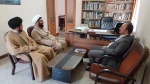 دیدار سرپرست دانشگاه فنی و حرفه ای با رئیس دفتر نهاد نمایندگی مقام معظم رهبری در دانشگاه های استان مرکزی 3