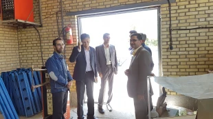 بازدید رئیس اداره فنی و حرفه ای و کاردانش اداره کل آموزش و پرورش استان مرکزی از کلاسهای آموزشی بدو استخدام هنرآموزان 7