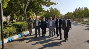 بازدید اعضای کمیسیون آموزش مجلس شورای اسلامی از دانشگاه فنی و حرفه ای استان مرکزی  3