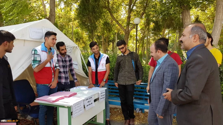بازدید سرپرست دانشگاه فنی و حرفه ای استان مرکزی از روند ثبت نام دانشجویان جدید الورود  2
