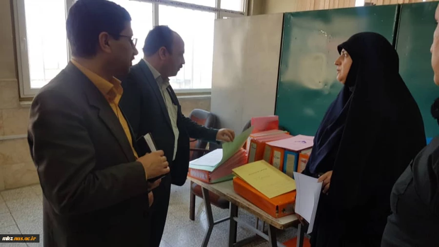 بازدید سرزده سرپرست دانشگاه فنی و حرفه ای استان مرکزی از دانشکده فنی و حرفه ای دختران اطهر  3