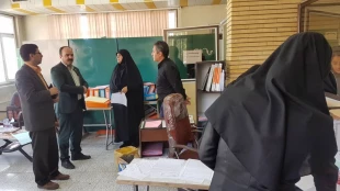 بازدید سرزده سرپرست دانشگاه فنی و حرفه ای استان مرکزی از دانشکده فنی و حرفه ای دختران اطهر  4