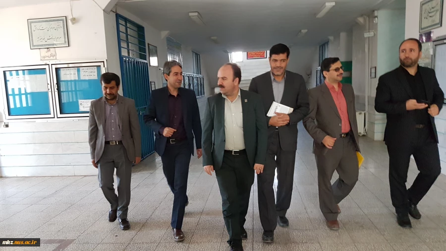 بازدید کارگروه نظارت و ارزیابی استان از دانشکده فنی و حرفه ای پسران ساوه  3