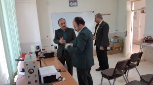 بازدید کارگروه نظارت و ارزیابی استان از دانشکده فنی و حرفه ای پسران خمین 3