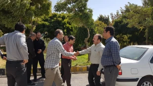 بازدید کارگروه نظارت و ارزیابی استان از دانشکده فنی و حرفه ای پسران خمین 2