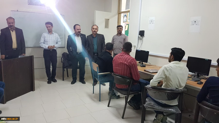 بازدید کارگروه نظارت و ارزیابی استان از دانشکده فنی و حرفه ای پسران خمین 5