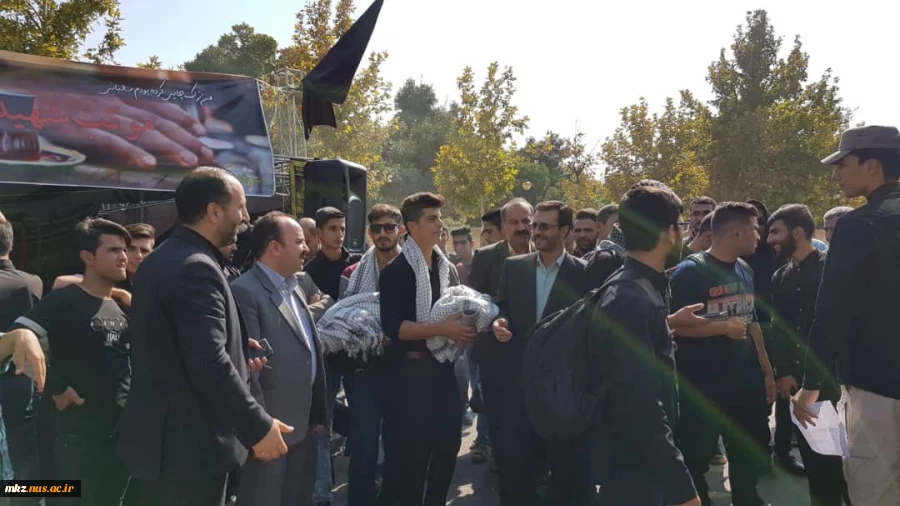 اعزام دانشجویان دانشکده فنی و حرفه ای امیرکبیر اراک به کربلای معلی 5