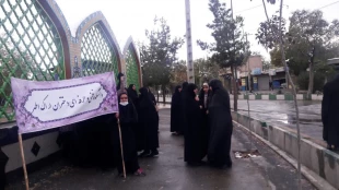 حضور پر شور ریاست ،کارکنان و دانشجویان  دانشکده فنی دختران اطهر اراک 6
