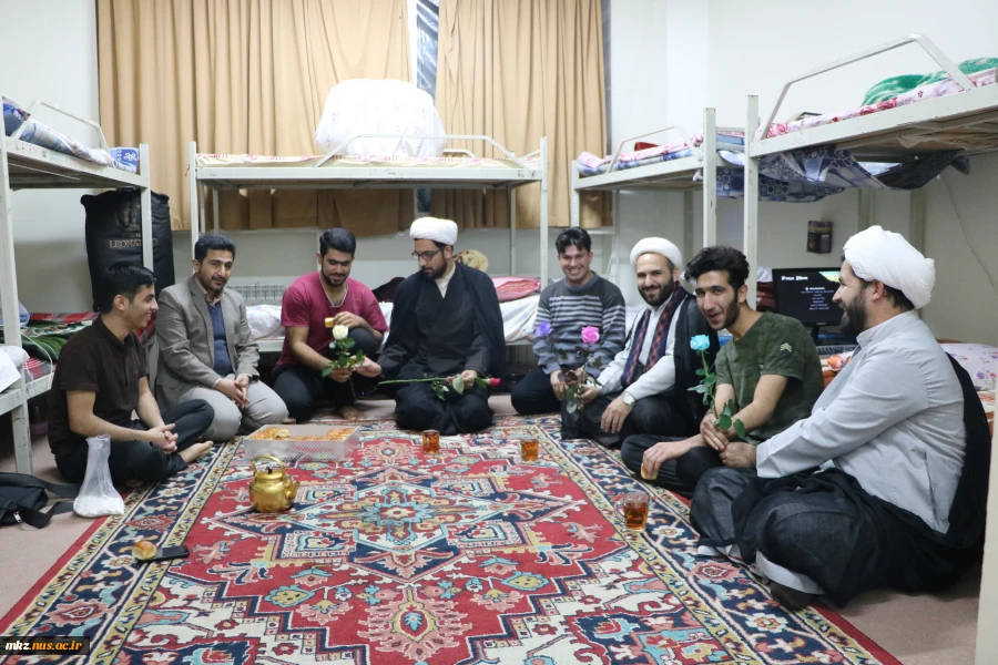 نشست صمیمی مسئولین و مدیریت حوزه علمیه استان مرکزی در خوابگاه پسران دانشگاه فنی و حرفه ای استان مرکزی در آستانه 27آذرماه سالروز شهادت آیت الله مفتح(وحدت حوزه و دانشگاه) 3