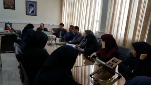 جلسه تودیع و معارفه مسئول حراست  4