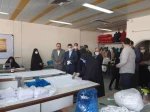 بازدید جناب آقای مهندس سیدعلی آقازاده  استاندار مرکزی از کارگاه تولید ماسک دانشگاه فنی و حرفه ای استان مرکزی واحد دختران اراک (اطهر) 2
