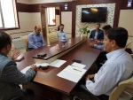 جلسه هم اندیشی ریاست با حوزه حراست 5