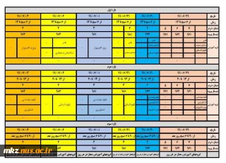 بازه زمانی حذف و اضافه نیمسال اول 99