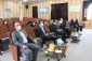 مراسم تکریم خانم پاکپور رئیس دانشکده فنی و حرفه ای دختران اراک - اطهر