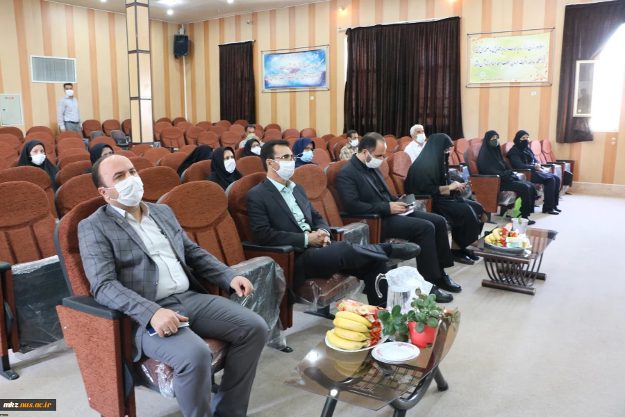 مراسم تکریم خانم پاکپور رئیس دانشکده فنی و حرفه ای دختران اراک - اطهر 2