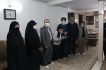 گزار ش دیدار مسئولین دانشگاه فنی و حرفه ای استان مرکزی با خانواده شهدا 4