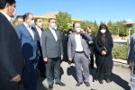 حضور  استاندار محترم استان مرکزی به دانشکده اطهر 2