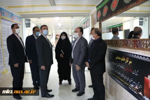 حضور  استاندار محترم استان مرکزی به دانشکده اطهر 3