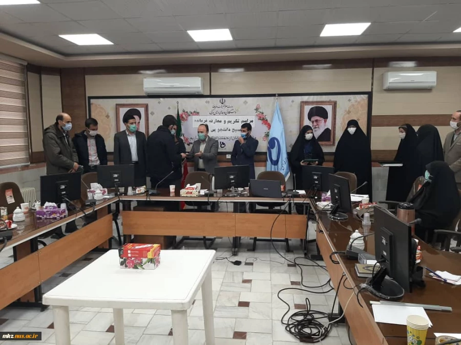 مراسم تکریم و معارفه بسیج دانشجویی دانشگاه فنی و حرفه ای استان مرکزی واحد پسران اراک و دختران 2