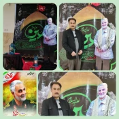 نصب بنر و استند ایستاده به مناسبت پاسداشت اولین سالگرد شهادت سردار دل ها حاج قاسم سلیمانی 3