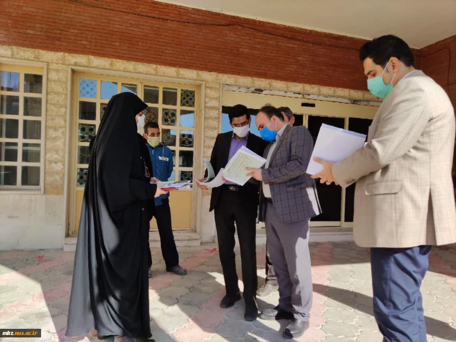 بازدید دکتر عباسی مدیر کل محترم دفتر فنی و طرح های عمرانی سازمان مرکزی از آموزشکده فنی و حرفه‌ای دختران اراک - اطهر 3
