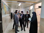 بازدید دکتر عباسی مدیر کل محترم دفتر فنی و طرح های عمرانی سازمان مرکزی از آموزشکده فنی و حرفه‌ای دختران اراک - اطهر 2