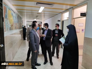 بازدید دکتر عباسی مدیر کل محترم دفتر فنی و طرح های عمرانی سازمان مرکزی از آموزشکده فنی و حرفه‌ای دختران اراک - اطهر 2