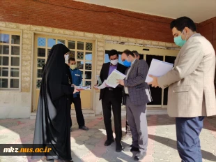 بازدید دکتر عباسی مدیر کل محترم دفتر فنی و طرح های عمرانی سازمان مرکزی از آموزشکده فنی و حرفه‌ای دختران اراک - اطهر 3