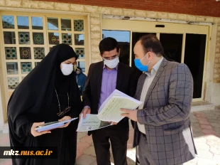 بازدید دکتر عباسی مدیر کل محترم دفتر فنی و طرح های عمرانی سازمان مرکزی از آموزشکده فنی و حرفه‌ای دختران اراک - اطهر 4