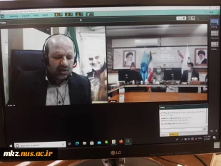 برگزاری وبینار تحلیل مسائل روز ایران و جهان در داتشگاه فنی و حرفه ای استان مرکزی  2