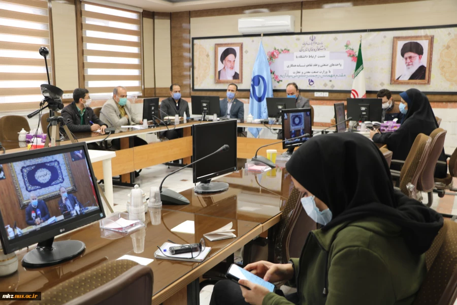 امضا تفاهم نامه همکاری دانشگاه فنی و حرفه ای  با سازمان صنعت، معدن و تجارت  3