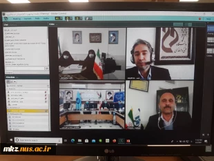 وبینار جلسه توجیهی دانشجویان جدیدالورود با حضور کلیه روسای دانشکده های دانشگاه فنی و حرفه ای استان مرکزی  2