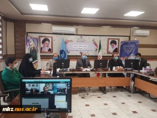 وبینار جلسه توجیهی دانشجویان جدیدالورود با حضور کلیه روسای دانشکده های دانشگاه فنی و حرفه ای استان مرکزی  3