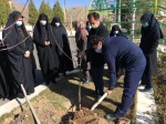 به مناسبت 15 اسفند ماه هفته درختکاری مراسم غرس نهال در دانشکده 2