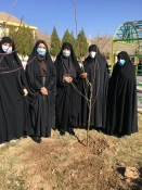 به مناسبت 15 اسفند ماه هفته درختکاری مراسم غرس نهال در دانشکده 3