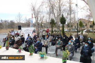 مراسم سالگرد تدفین شهدای خوشنام دانشگاه فنی و حرفه ای استان مرکزی  4