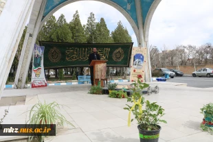 مراسم سالگرد تدفین شهدای خوشنام دانشگاه فنی و حرفه ای استان مرکزی  6