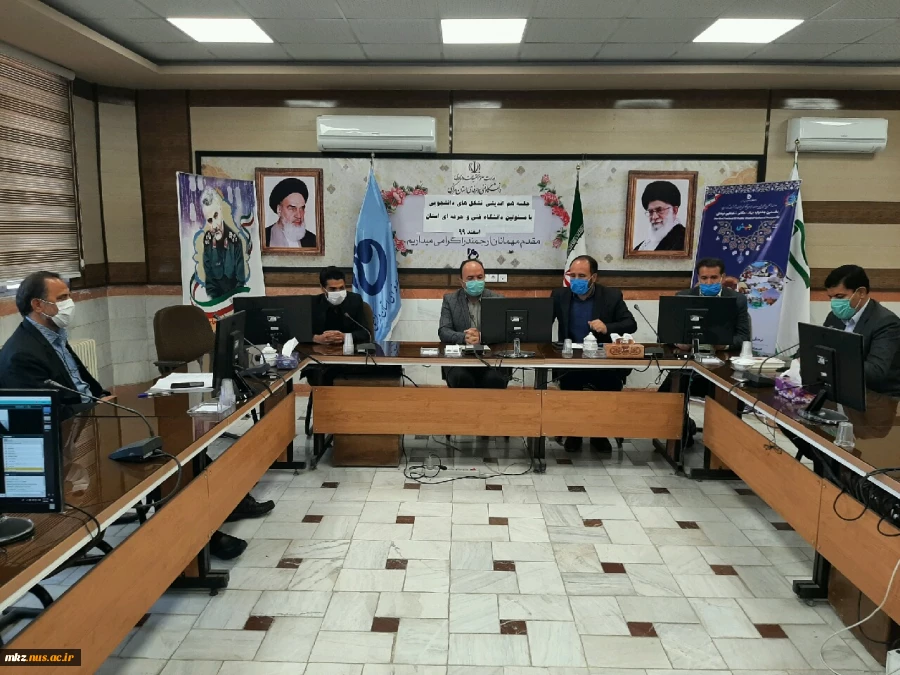 وبینار هم اندیشی تشکل های دانشجویی با مسئولین دانشگاه فنی و حرفه ای استان مرکزی  4